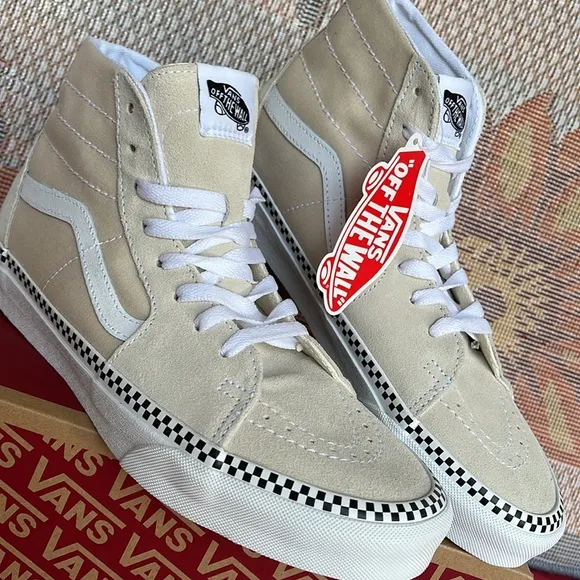 Vans Sk8-Hi TaperedCheckerboard Foxing TurtlVNOA4U16DJRMen’s sneakers