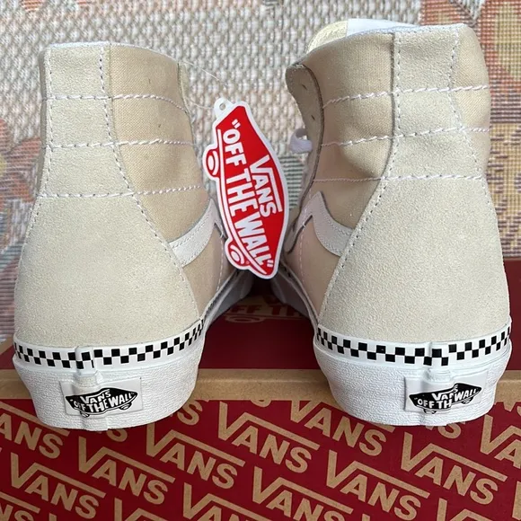Vans Sk8-Hi TaperedCheckerboard Foxing TurtlVNOA4U16DJRMen’s sneakers