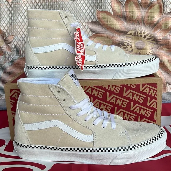 Vans Sk8-Hi TaperedCheckerboard Foxing TurtlVNOA4U16DJRMen’s sneakers