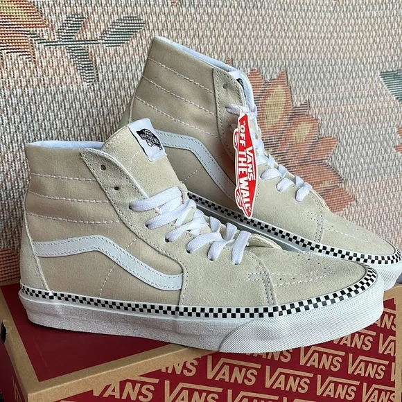 Vans Sk8-Hi TaperedCheckerboard Foxing TurtlVNOA4U16DJRMen’s sneakers