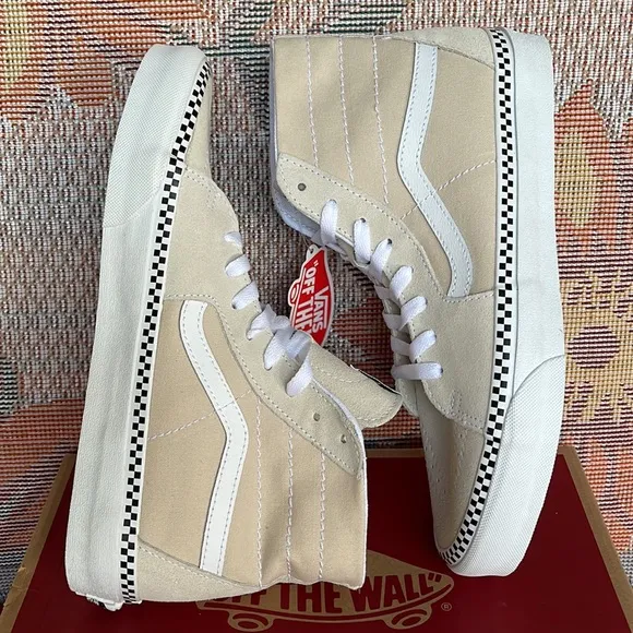 Vans Sk8-Hi TaperedCheckerboard Foxing TurtlVNOA4U16DJRMen’s sneakers