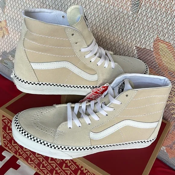 Vans Sk8-Hi TaperedCheckerboard Foxing TurtlVNOA4U16DJRMen’s sneakers