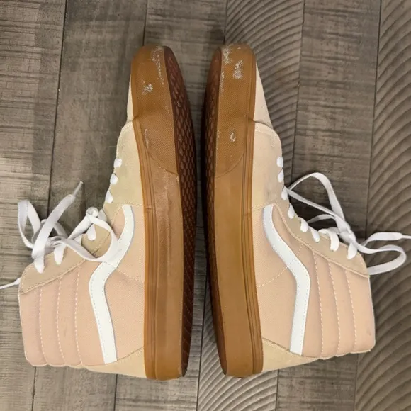 Vans SK8 High Tapered Suede &amp; Canvas - Off The Wall Men’s Sneaker Shoe Size 9.5