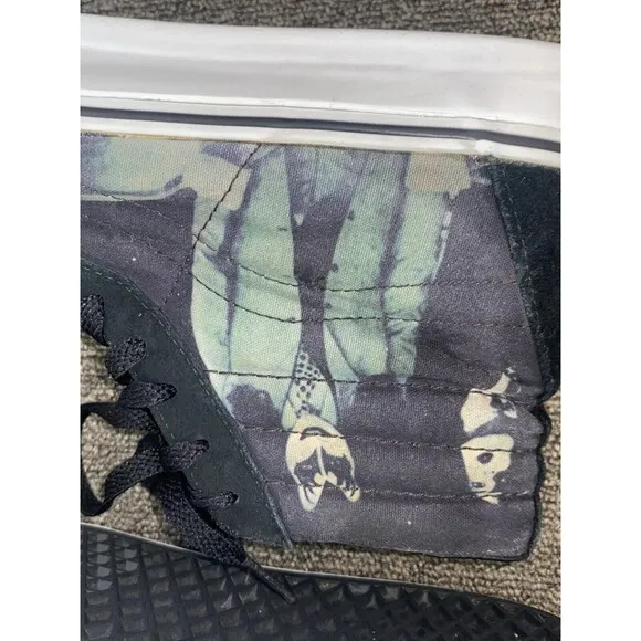 Vans Sk8 Men’s Hi-Top Sneakers KISS &quot;Dressed To Kill&quot; Rare Size 10.5