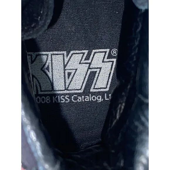 Vans Sk8 Men’s Hi-Top Sneakers KISS &quot;Dressed To Kill&quot; Rare Size 10.5