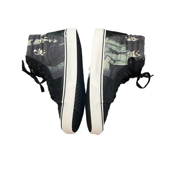 Vans Sk8 Men’s Hi-Top Sneakers KISS &quot;Dressed To Kill&quot; Rare Size 10.5