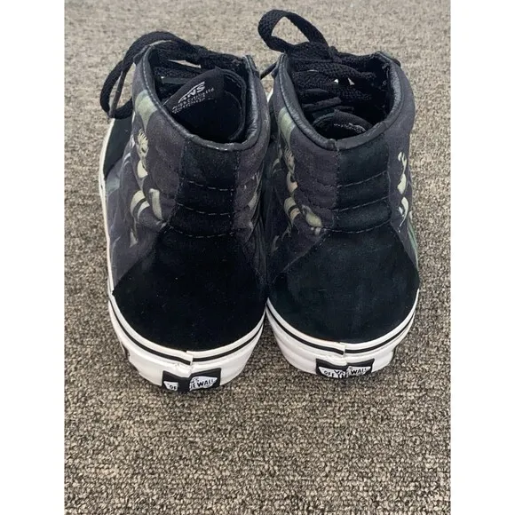 Vans Sk8 Men’s Hi-Top Sneakers KISS &quot;Dressed To Kill&quot; Rare Size 10.5