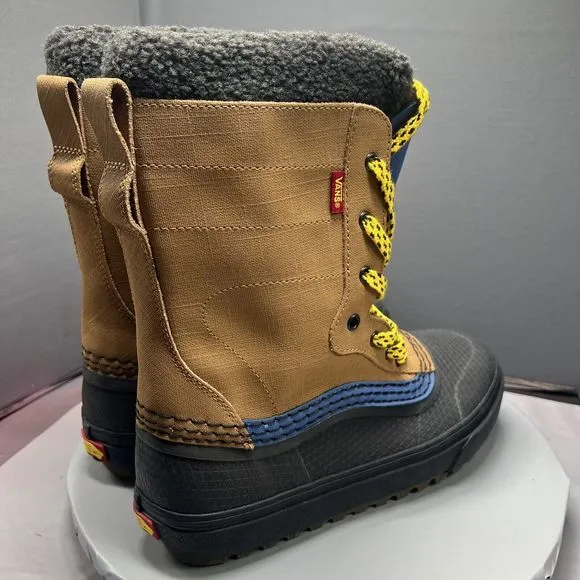 Vans Standard MTE Brown Multi Snow Boots VN0A5JI1BF01 Men Sz 8.5 NEW