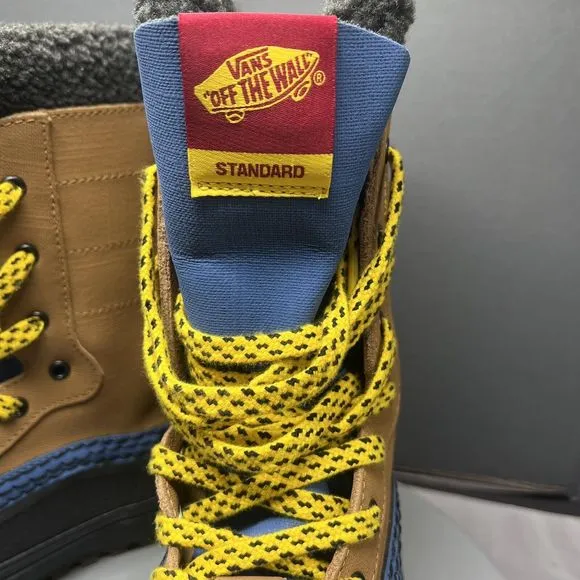 Vans Standard MTE Brown Multi Snow Boots VN0A5JI1BF01 Men Sz 8.5 NEW