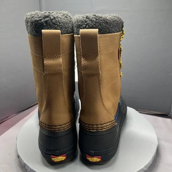 Vans Standard MTE Brown Multi Snow Boots VN0A5JI1BF01 Men Sz 8.5 NEW
