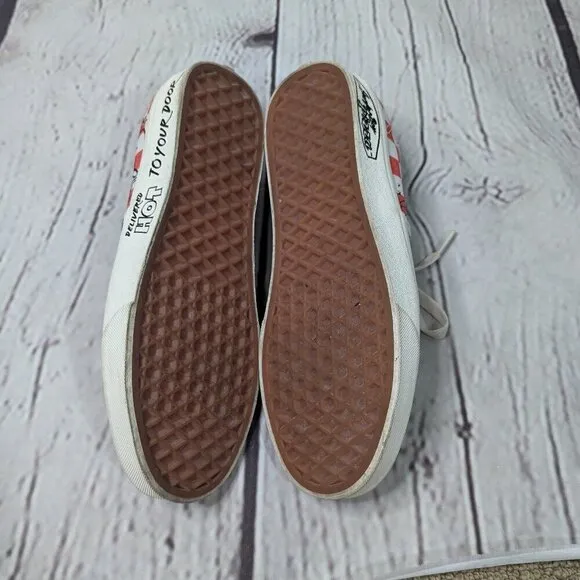 Vans Stranger Things Surfer Boy Pizza Shoes M 5.5 W 7