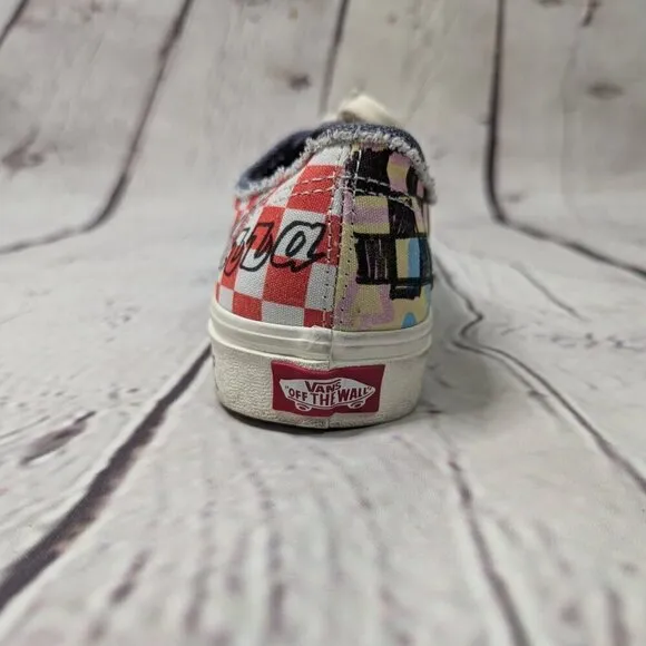 Vans Stranger Things Surfer Boy Pizza Shoes M 5.5 W 7