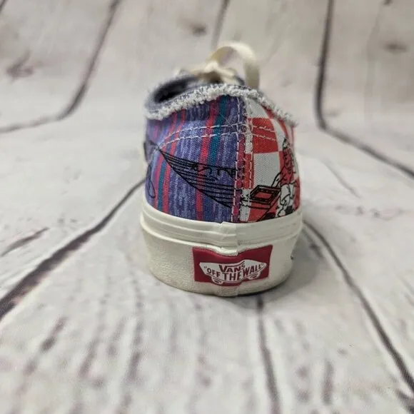 Vans Stranger Things Surfer Boy Pizza Shoes M 5.5 W 7