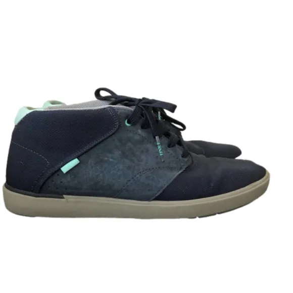 Vans Suede and Canvas Ankle Support Lace Up Shoes