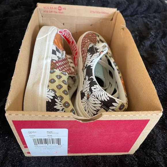 Vans Tiger Patchwork Era Skate Shoes.  Unisex. Size 3.5