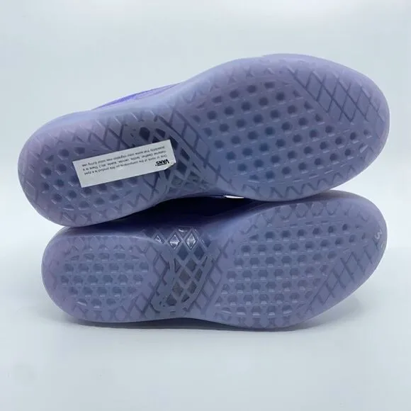 Vans Translucent EVDNT UltimateWaffle Womens Size 6 Purple Skateboarding Shoes