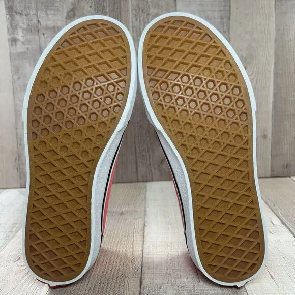 Vans Ward Lo Kids Girls' Size 4 Skate Shoes Sneaker Canvas Low Honeysuckle Pink