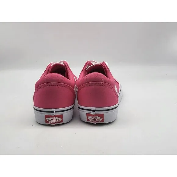 Vans Ward Low Top Honeysuckle Sneaker Shoes Womens Pink Size 6.5