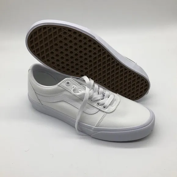 VANS WARD SHOES US Men’s (Canvas) White/white VN0A38DM7HN