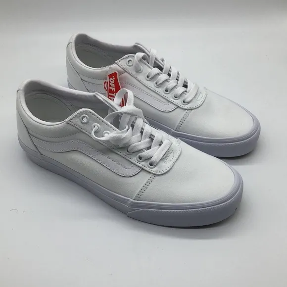 VANS WARD SHOES US Men’s (Canvas) White/white VN0A38DM7HN