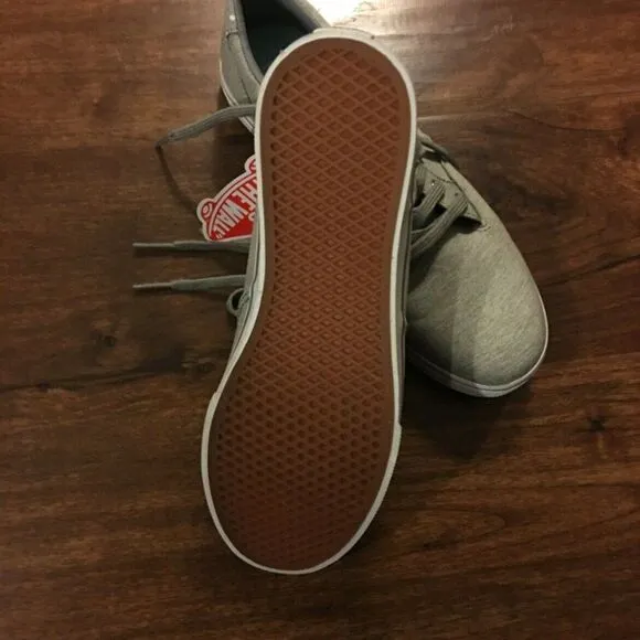 Vans Winston Low Midgray White Sneaker Shoes SZ 6