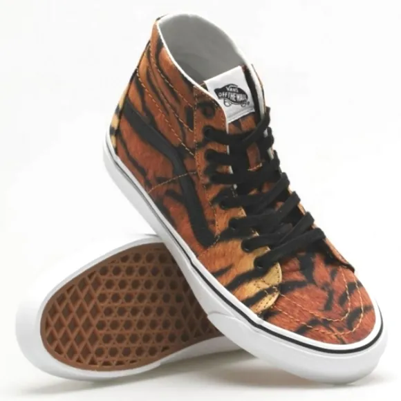 Vans Women's Tapered Skate Shoes Tiger Old Skool SK8 High Top