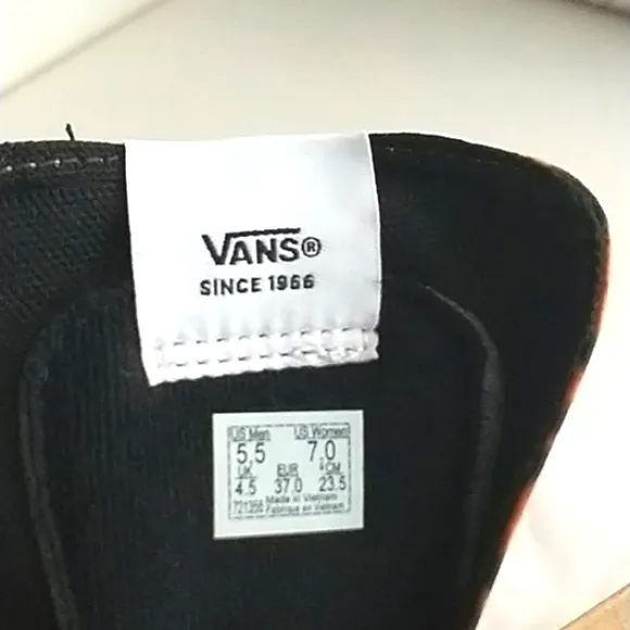 Vans Women's Tapered Skate Shoes Tiger Old Skool SK8 High Top