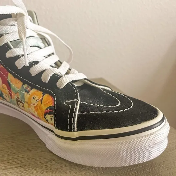 Vans X Disney Sk8 Hi Disney Princess Sneakers