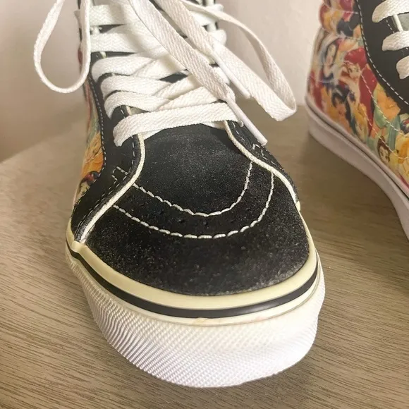 Vans X Disney Sk8 Hi Disney Princess Sneakers
