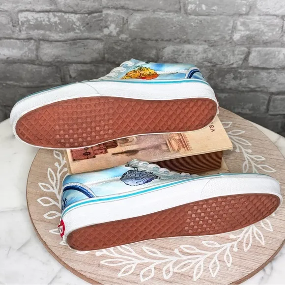 Vans x One Piece Devil Fruit Lace up Vans, Women's 8, One Piece Anime Collab❤️