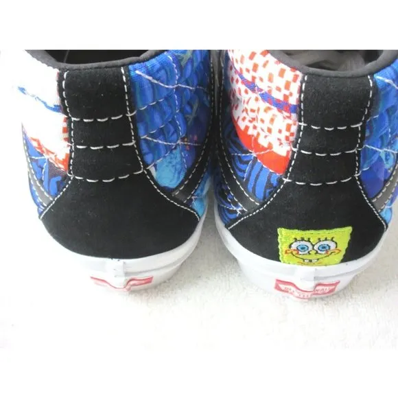 Vans x SpongeBob Sk8-Hi 38 Dx PW Sandy Liang Men's Patchwork shoes 10.5-11.5 NIB