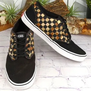 Vans Atwood Camo Check Black White Sneakers