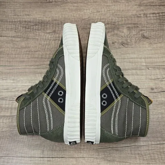 VANS Sk8-Hi Gym Issue World Code Sneakers Men's Size 6.5 Green Shoes (721356)