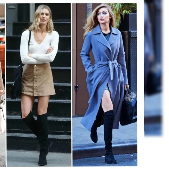 Vegan SUEDED BOOTS  PRICE IS FIRM