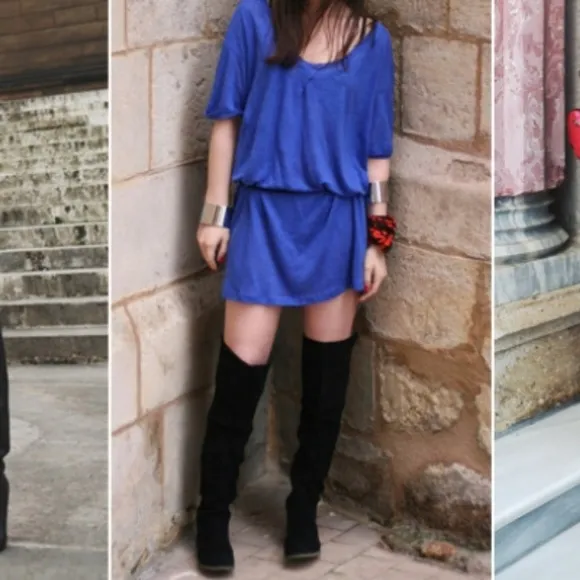 Vegan SUEDED BOOTS  PRICE IS FIRM