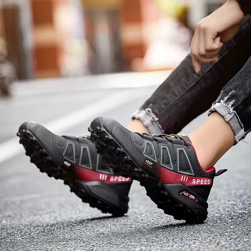 VeloTrek Waterproof Hiking Shoes for Men & Women – Outdoor Trekking Sneakers