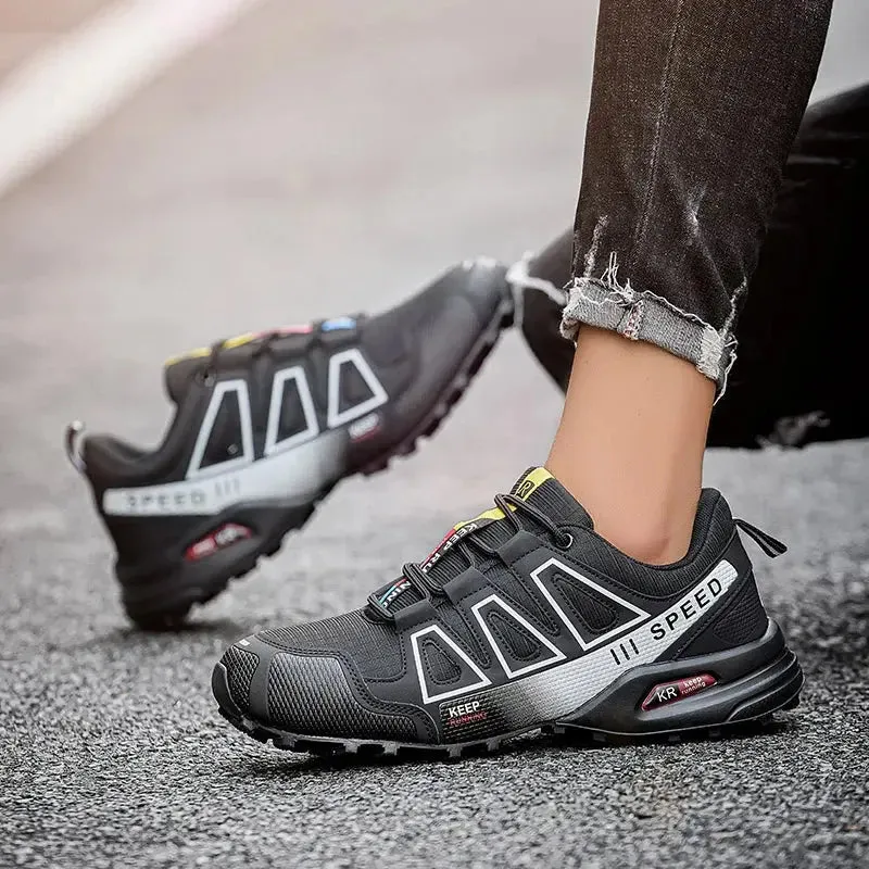 VeloTrek Waterproof Hiking Shoes for Men & Women – Outdoor Trekking Sneakers