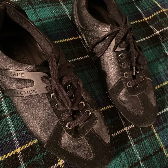 Versace Black Shoes