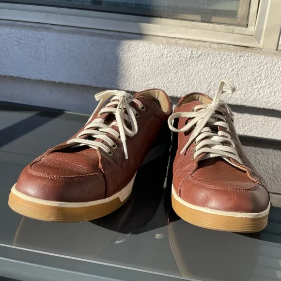 VEUC Cole Haan Brown Leather GrandPrø Tennis Sneakers - Size 12