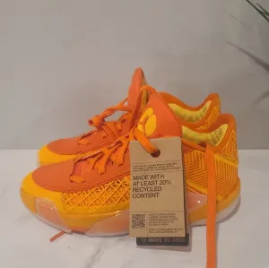 Vibrant Orange Kids Shoes