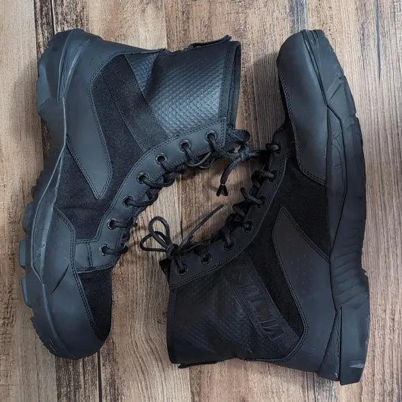 Viktos Johnny Combat Waterproof Boots Size 13.0 In Blackout 'Nightfjall'