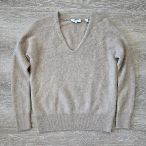 Vince 100% Cashmere V-Neck Pullover Sweater – XXS – New Without Tags