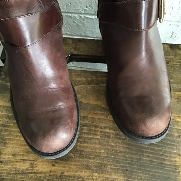 Vince Camuto Tall Brown Leather Riding Kallie Boot