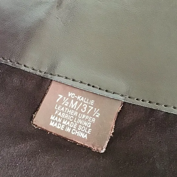 Vince Camuto Tall Brown Leather Riding Kallie Boot