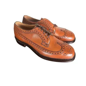 Vintage 70’s Lehigh Nettleton Shoes 10.5 E Wide Wingtip Steel Toe NOS USA New