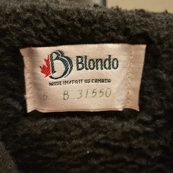 Vintage Blondo Sherpa Lined Leather Boots
