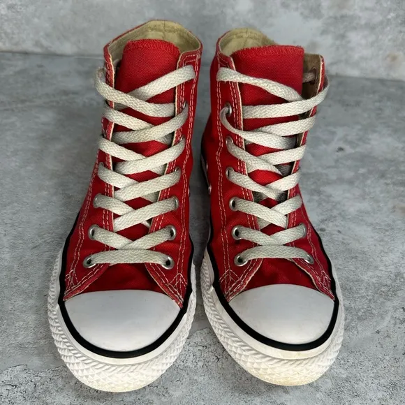 Vintage Converse All Star Chuck Taylor - Red - 2Y kids Rare