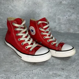 Vintage Converse All Star Chuck Taylor - Red - 2Y kids Rare