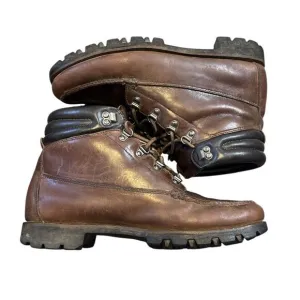 Vintage  Leather Insulated  Men's Orvis Boots w/thinsulate Lace Up Dress, Hiking