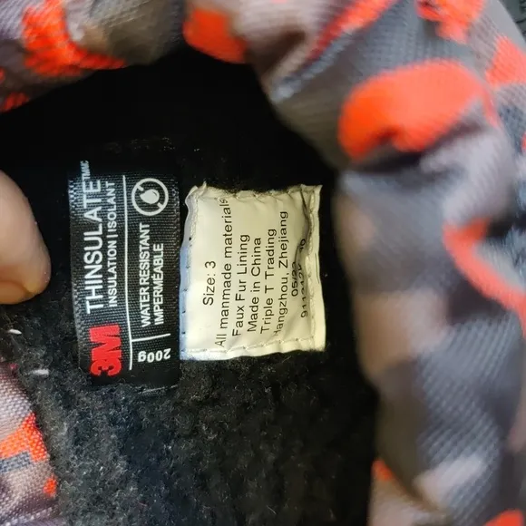 Vintage North Side, Kids Camouflage Toddler's Frosty Insulated Winter Snow. 3.